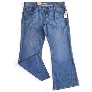 NWT Old Navy The Sweetheart Wide Leg Jeans Plus 18 Stretch 32.5" Inseam *READ*